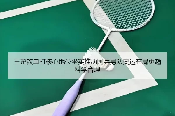 王楚钦单打核心地位坐实推动国乒男队奥运布局更趋科学合理